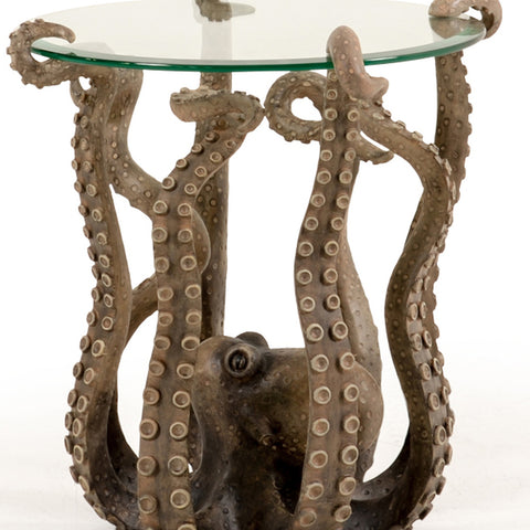 Entertain and have fun with our Octopus Indoor Outdoor Accent Side Table