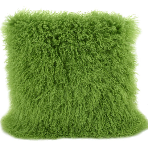Closeout and Sales items In Tibetan Mongolian Lambs Fur Pillows - inthegardenandmore.com