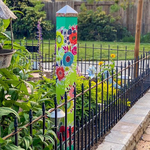 Decorative Obelisk Garden Yard Art Posts - inthegardenandmore.com