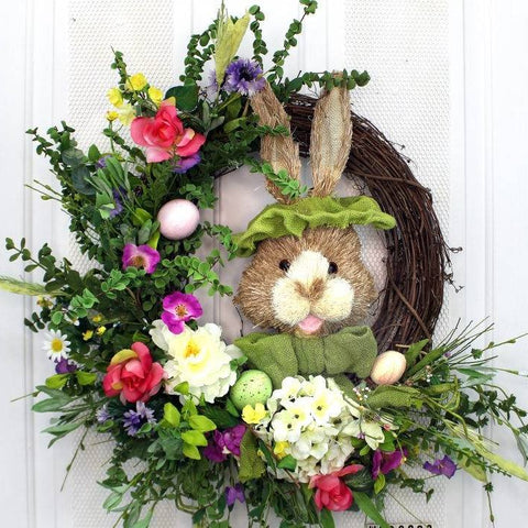 Easter and Spring Wreaths - inthegardenandmore.com
