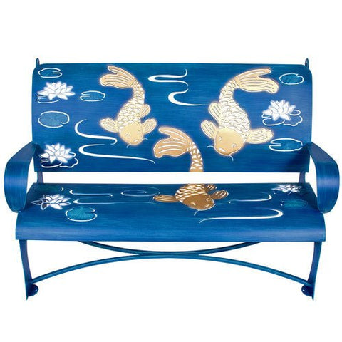 Metal Art Sculpture Benches and Tables - inthegardenandmore.com
