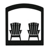 Adirondack Chairs Handcrafted Wrought Iron Napkin Holders – Made in the USA - inthegardenandmore.com