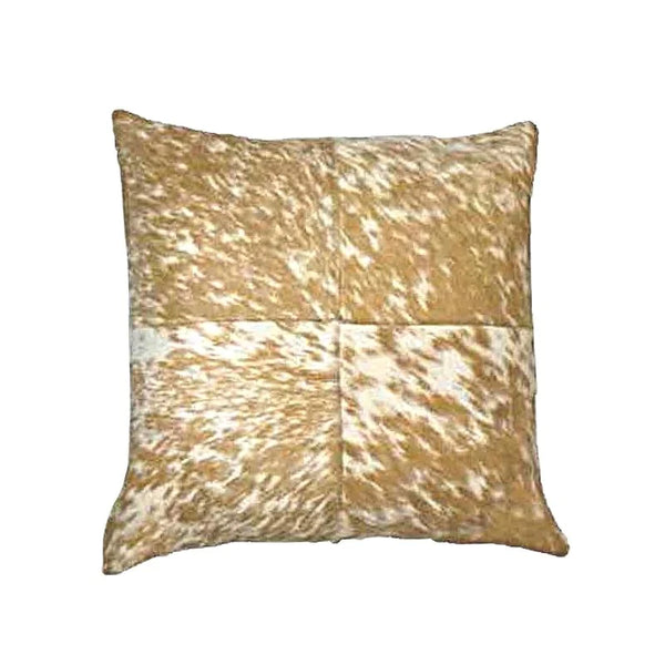Our 18” and 22" square Beige and White Salt and Pepper Cowhide Reversible Throw Pillows With Down Filled Insert are beautiful accent pillows for any room in your home