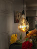 Battery Operated Hanging LED Vintage Indoor/Outdoor Lights. Shown is the classic bulb.