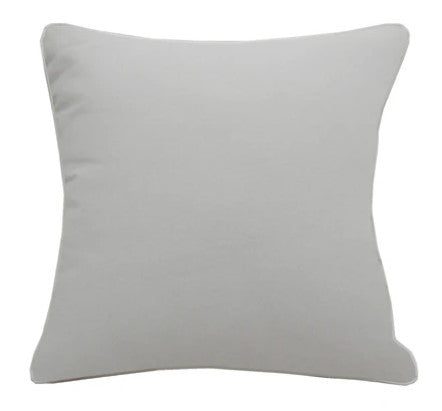 View of the backside of our Dockside Pelican Embroidered Indoor Outdoor Pillow