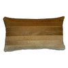 Our 22" x 18” Gradient Beige Cowhide Reversible Throw Pillows With Down Filled Insert   are beautiful accent pillows for any room in your home