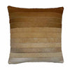 Our 22" Gradient Beige Cowhide Reversible Throw Pillows With Down Filled Insert   are beautiful accent pillows for any room in your home