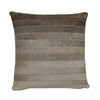 Our 18” Gradient Grey Cowhide Reversible Throw Pillows With Down Filled Insert   are beautiful accent pillows for any room in your home