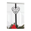 This wrought iron wreath hold has been hand crafted here in the USA.