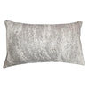 Our 22" x 13" lumbar Light Grey Brindle Cowhide Reversible Lumbar Throw Pillows With Down Filled Insert are beautiful accent pillows for any room in your home