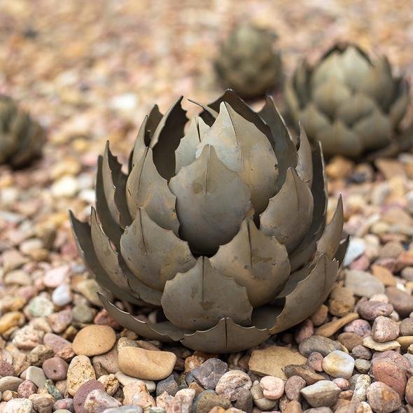 is an artichoke a succulent In the Garden and More | Artichoke Art Sculpture