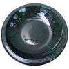 Azure Navy Blue Fiber Clay Replacement Birdbath Top - inthegardenandmore.com