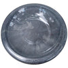Azure Navy Blue Fiber Clay Replacement Birdbath Top - inthegardenandmore.com
