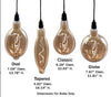 Battery Operated Hanging LED Vintage Indoor/Outdoor Lights - inthegardenandmore.com