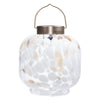 Cabin Solar Lantern 8" Handblown Glass - inthegardenandmore.com