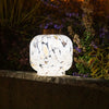 Cabin Solar Lantern 8" Handblown Glass - inthegardenandmore.com