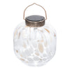 Cabin Solar Lantern 8" Handblown Glass - inthegardenandmore.com