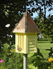 Celery Green Flutterbye Butterfly House and Garden Stake - inthegardenandmore.com