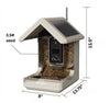 Chirpful Solar Powered Smart Birdfeeder with 4K Camera with AI Recognition System - inthegardenandmore.com