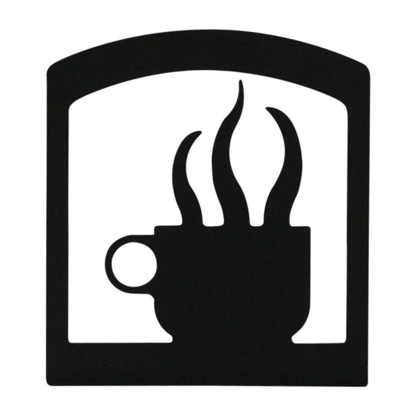 Coffee Time Wrought Iron Napkin Holder and Paper Towel Holder Set - inthegardenandmore.com