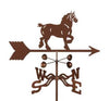 Draft Work Horse Rain Gauge Garden Stake Weathervane - inthegardenandmore.com