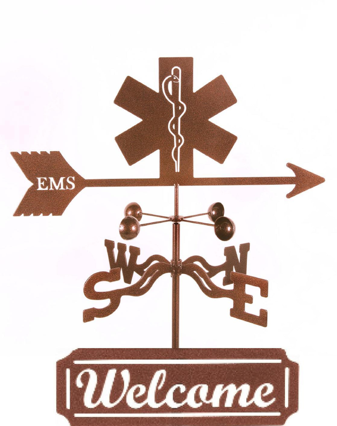 Rain Gauge Weathervane Welcome Signs