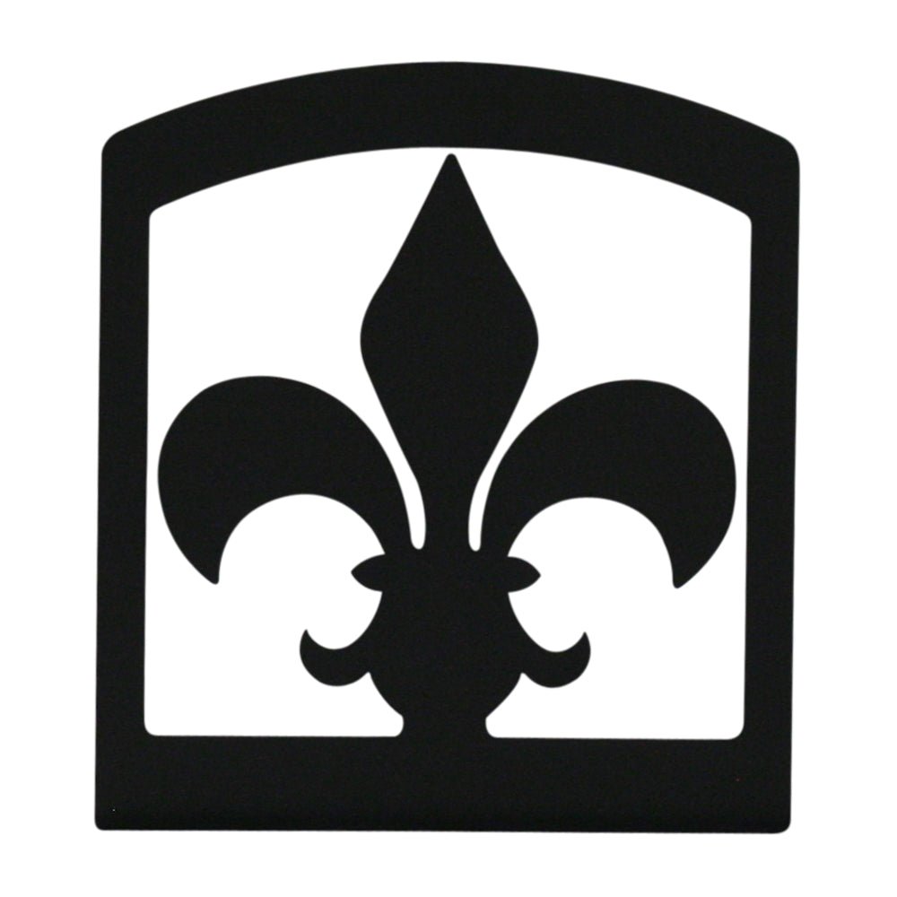 Fleur-di-Lis Handcrafted Wrought Iron Napkin Holders – Made in the USA - inthegardenandmore.com