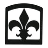 Fleur-di-Lis Handcrafted Wrought Iron Napkin Holders – Made in the USA - inthegardenandmore.com