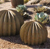 Golden Barrel Cactus Metal Yard Art Sculpture - inthegardenandmore.com