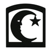 Moon and Stars Handcrafted Wrought Iron Napkin Holders – Made in the USA - inthegardenandmore.com