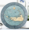 Nantucket Island Massachusetts Laser Cut Wood Nautical Cribbage Board - inthegardenandmore.com