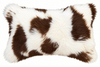 New Zealand Sheepskin Lumbar Throw Pillows – 12" x 20" - inthegardenandmore.com
