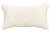New Zealand Sheepskin Lumbar Throw Pillows – 12" x 20" - inthegardenandmore.com