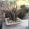 Octopus Agave Succulent Metal Yard Art Sculpture - inthegardenandmore.com