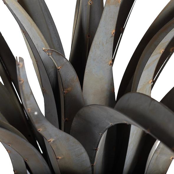Octopus Agave Succulent Metal Yard Art Sculpture - inthegardenandmore.com