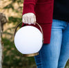 Portable and Rechargeable Indoor Outdoor LED Moon Lantern - inthegardenandmore.com