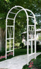Pristine White Royal Dublin Vinyl Arbor - inthegardenandmore.com