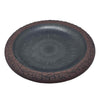 Slate and Wine Fiber Clay Replacement Birdbath Top - inthegardenandmore.com