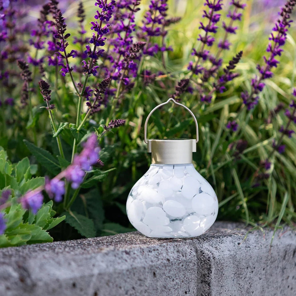 Solar Tea Lantern Multi - Colored 3 - pack - inthegardenandmore.com