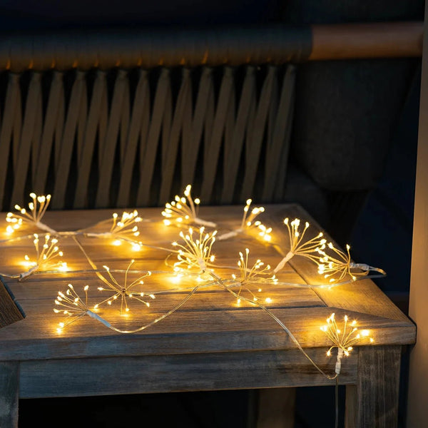 Starry Night String Lights - Plug In - inthegardenandmore.com