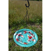 Swimming Koi Fish Glass Replacement Birdbath Bowl - inthegardenandmore.com