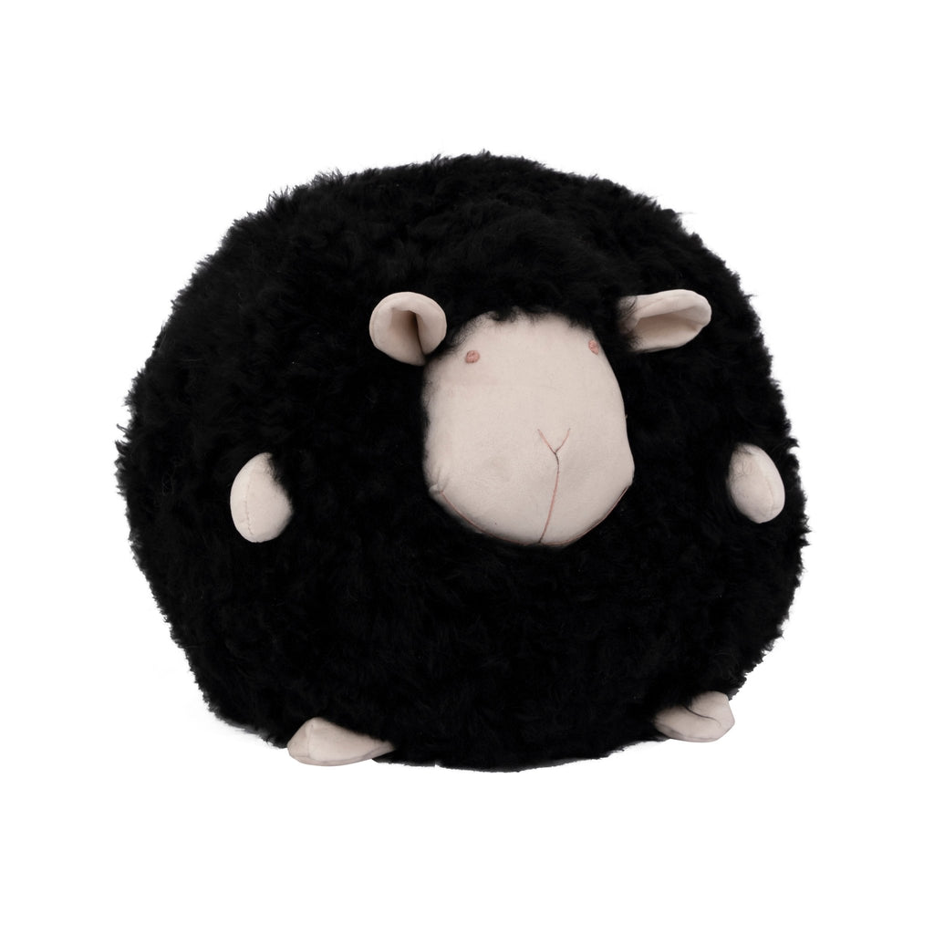 Wooli Mongolian Lambs Fur Cuddle Throw Pillows - inthegardenandmore.com