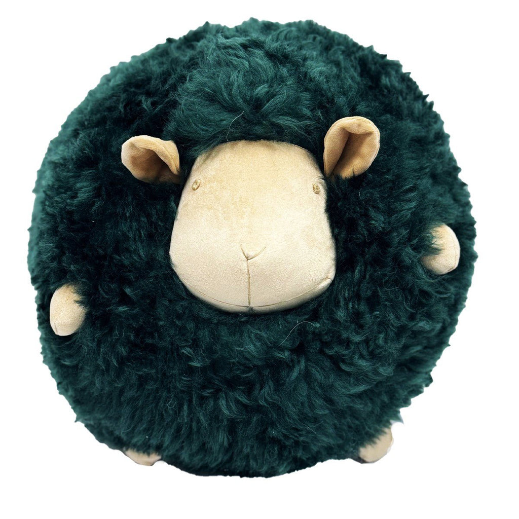 Wooli Mongolian Lambs Fur Cuddle Throw Pillows - inthegardenandmore.com