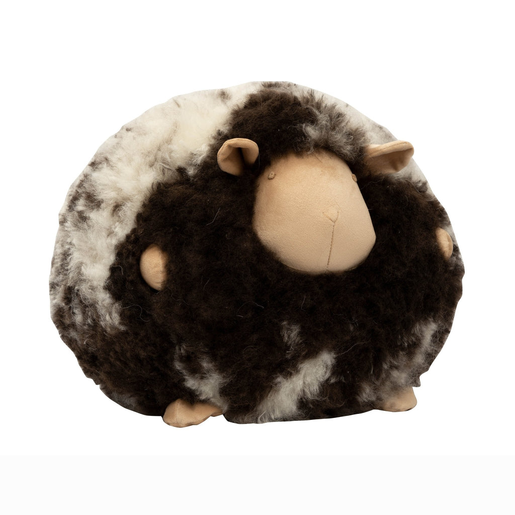 Wooli Mongolian Lambs Fur Cuddle Throw Pillows - inthegardenandmore.com