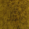 This is our mustard colored 18" square Tibetan/Mongolian Lamb Fur Stool that is also available in many other colors