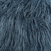 This is our steel grey colored 18" square Tibetan/Mongolian Lamb Fur Stool that is also available in many other colors