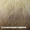 Add color, style and softness to your home with our 20" square Champagne Ombre colored Tibetan/Mongolian Lamb Fur Pillow