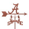 Show your team support with our University of Alabama Crimson Tide Collegiate Rain Gauge Garden Stake Weathervane