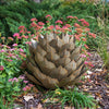 Shown planted in the ground, our Agave Artichoke Succulent Metal Yard Art Sculpture is handcrafted here in the USA by skilled artisans that have certainly captured the beauty of these agave garden décor metal sculptures. You can plant them in the ground or in a planter and they create maintenance free, beautiful landscaping pieces.