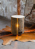 Our Ash Wood Tree Stump Luminary Lantern Table (shown small size) is available in 3 styles, these authentic reclaimed and repurposed wood tree stumps have been handcrafted with spaced cut grooves around the diameter to allow light to show through.   Each stump has been given a second life from wood that otherwise would have been discarded. So sustainable these wood stumps are! Each one easily plugs into your electrical outlet and great for indoor use or on a protected patio.